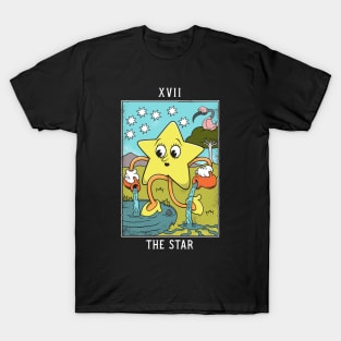 The Star - Mystical Medleys - Vintage Cartoon Tarot T-Shirt